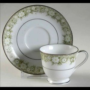 Noritake Demitasse 8 Cups & Saucer- Prin